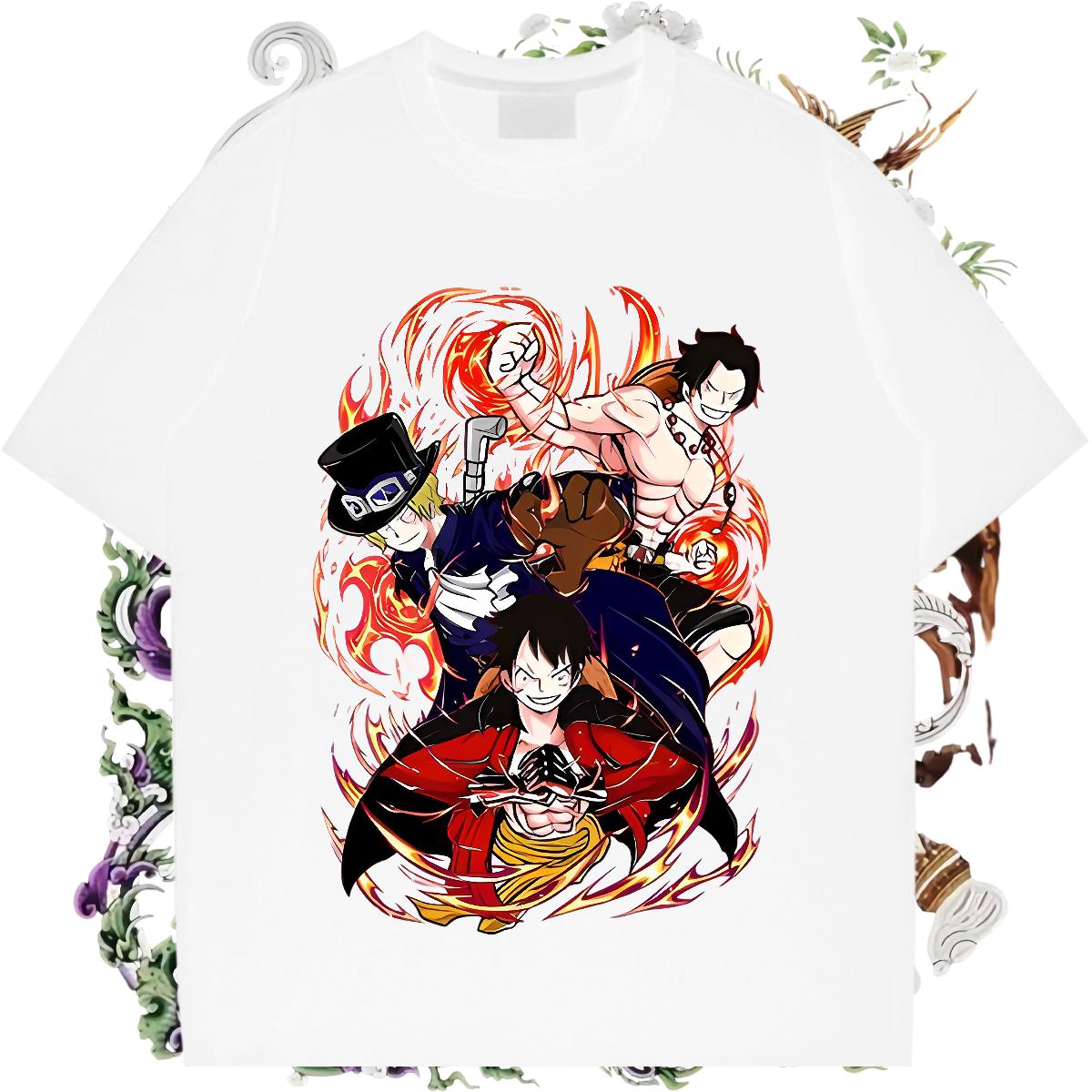 5A Tshirts Short sleeve Cotton Soft Summer Casual Man T Shirts Custom Cartoon Designer Fashion Clothes