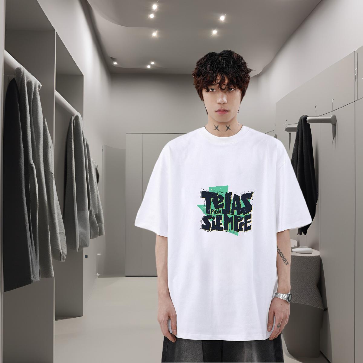 Comfortable Tshirts Short Sleeve Cotton O-Neck Spring Summer T Shirt For Man Plus Size Cartoon Customized Tees Shirts