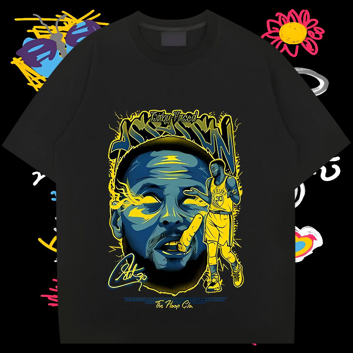 Cool Tshirt for Man Woman Breathable Crew Neck Cotton Street T shirt Custom Printing Fashion New Wear