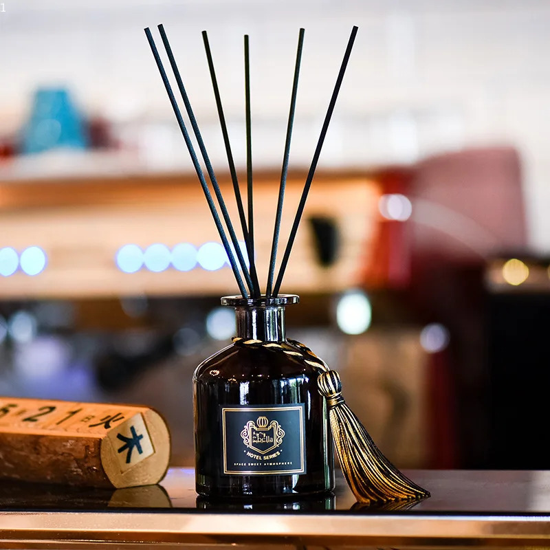 1pcs 50ml Reed diffuser Sets Bedroom Air Freshener Scented Aromatherapy Essential Oil for Gift Hilton Shangri-la Ocean Lavender 240711