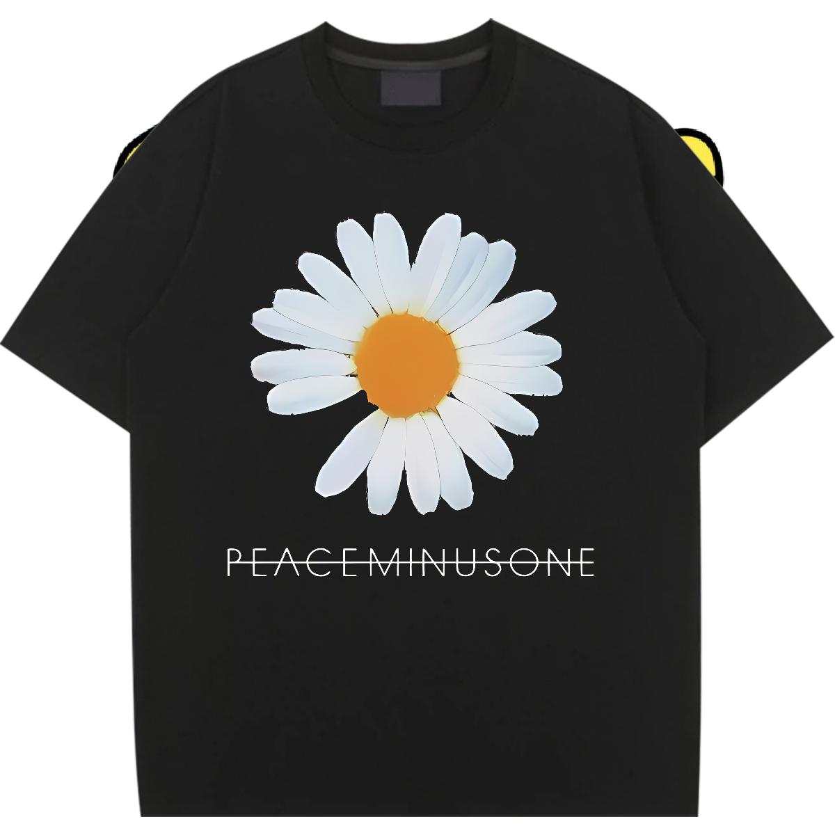 Unisex T-Shirts Breathable Crew Neck Cotton Clothes Outdoor New Couples T Shirts Cartoon Print