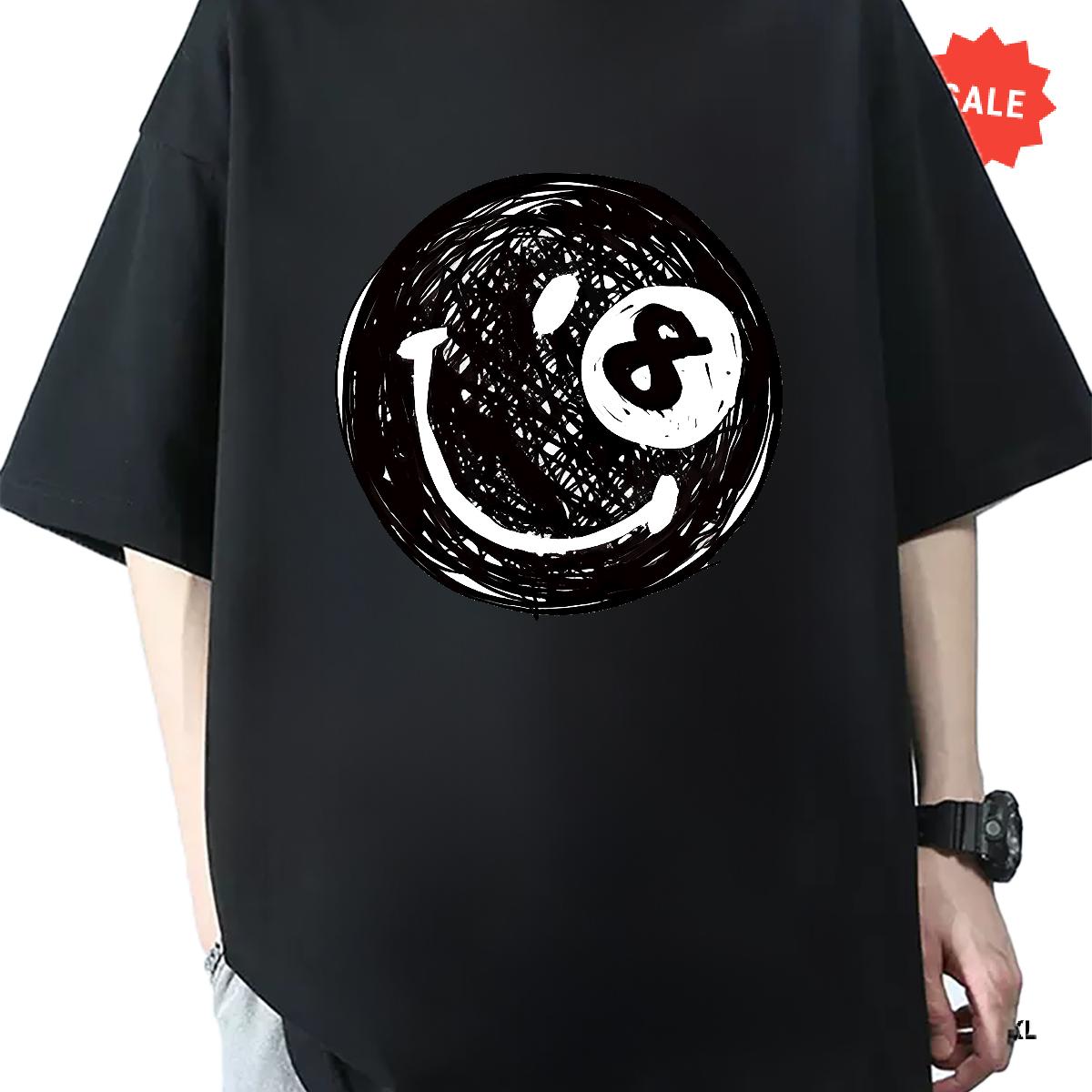 Wholesale Men Tops Tees 180g Cotton Hip Hop Street T-Shirts Black White Brand Tee Shirt