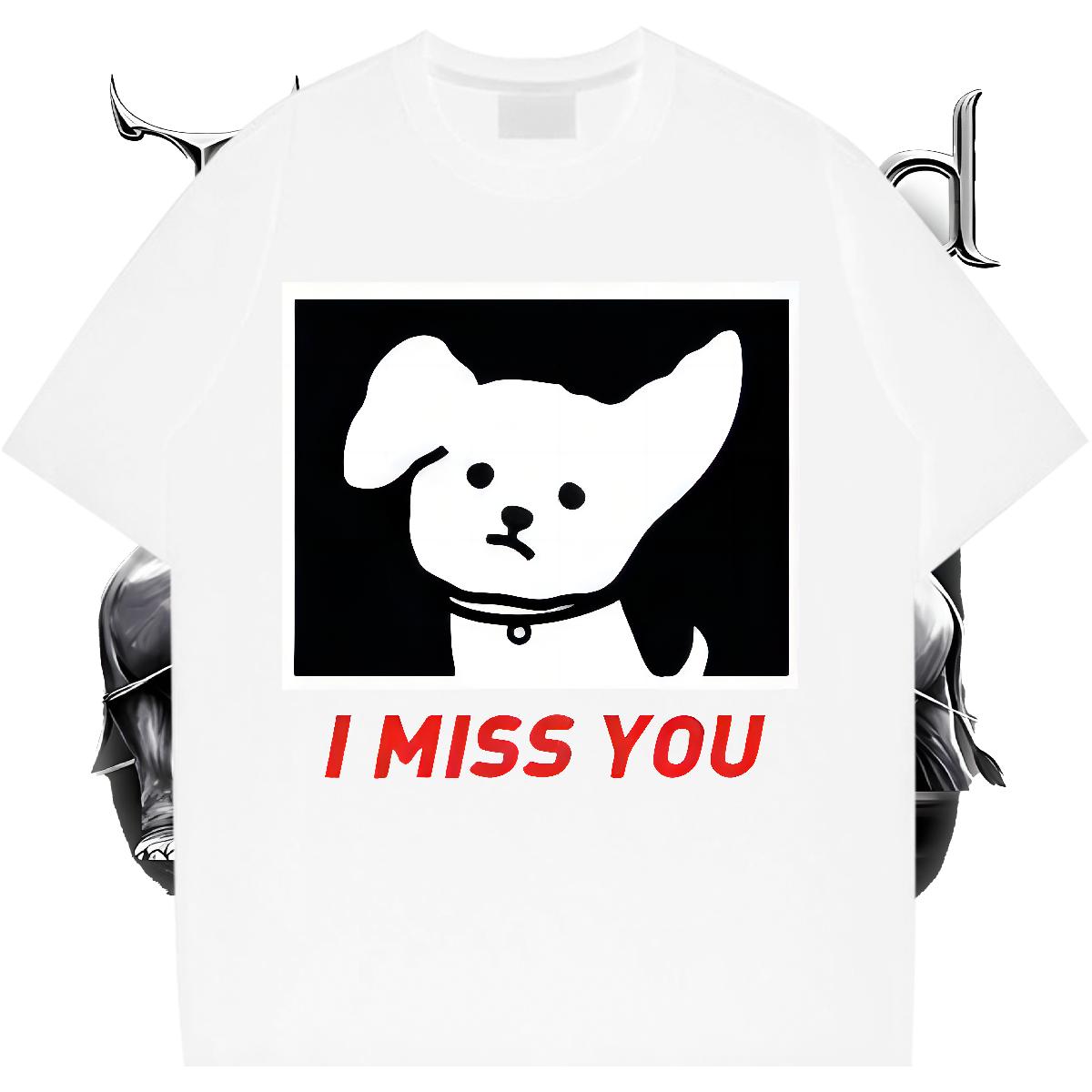 Classic T shirt Custom Printed Casual Men Clothes T-Shirt Crew Neck Cotton Breathable Loose Fit