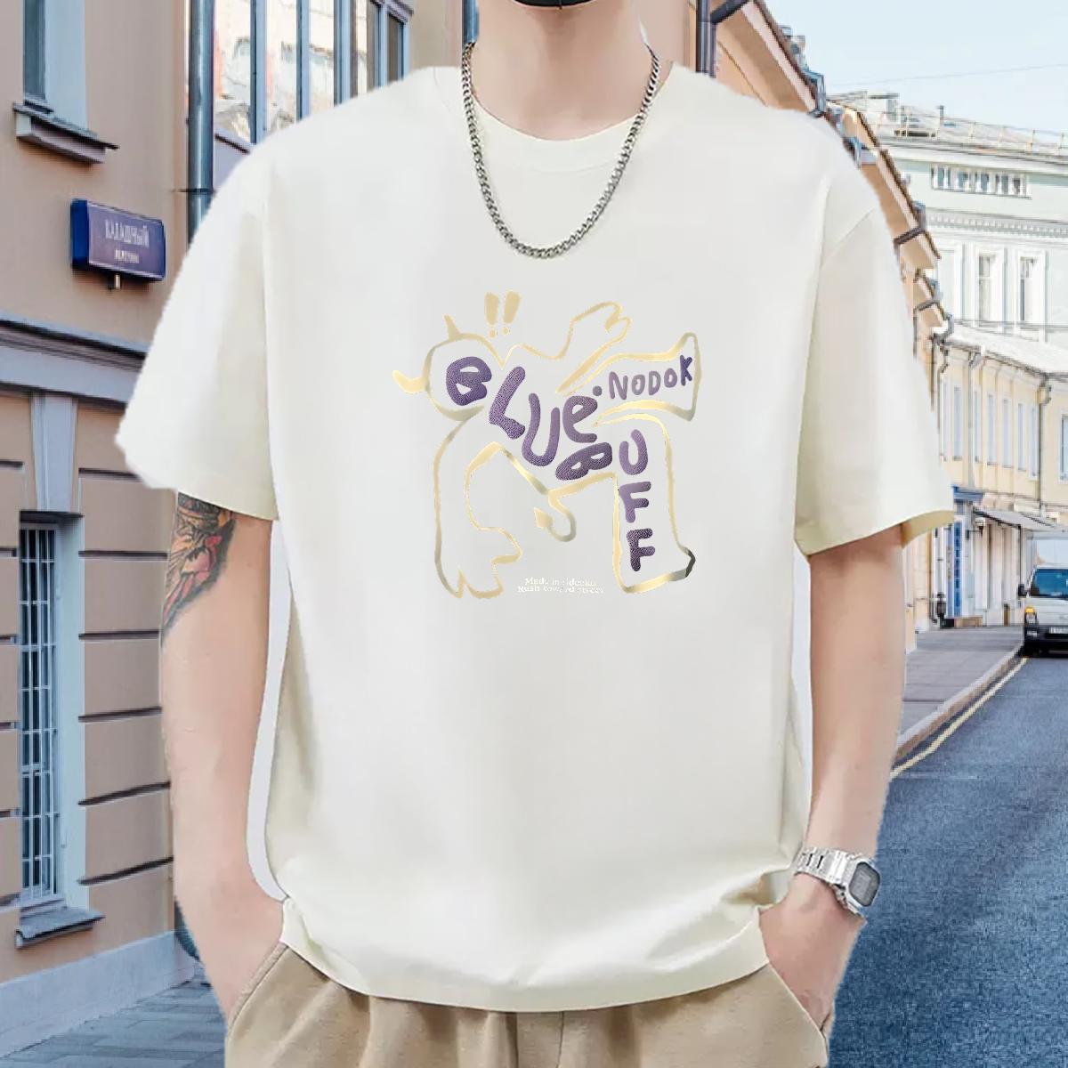 Unisex Mens Tshirts Crew Neck Cotton Street T Shirt For Man White Plus Size 2024 Summer Tees