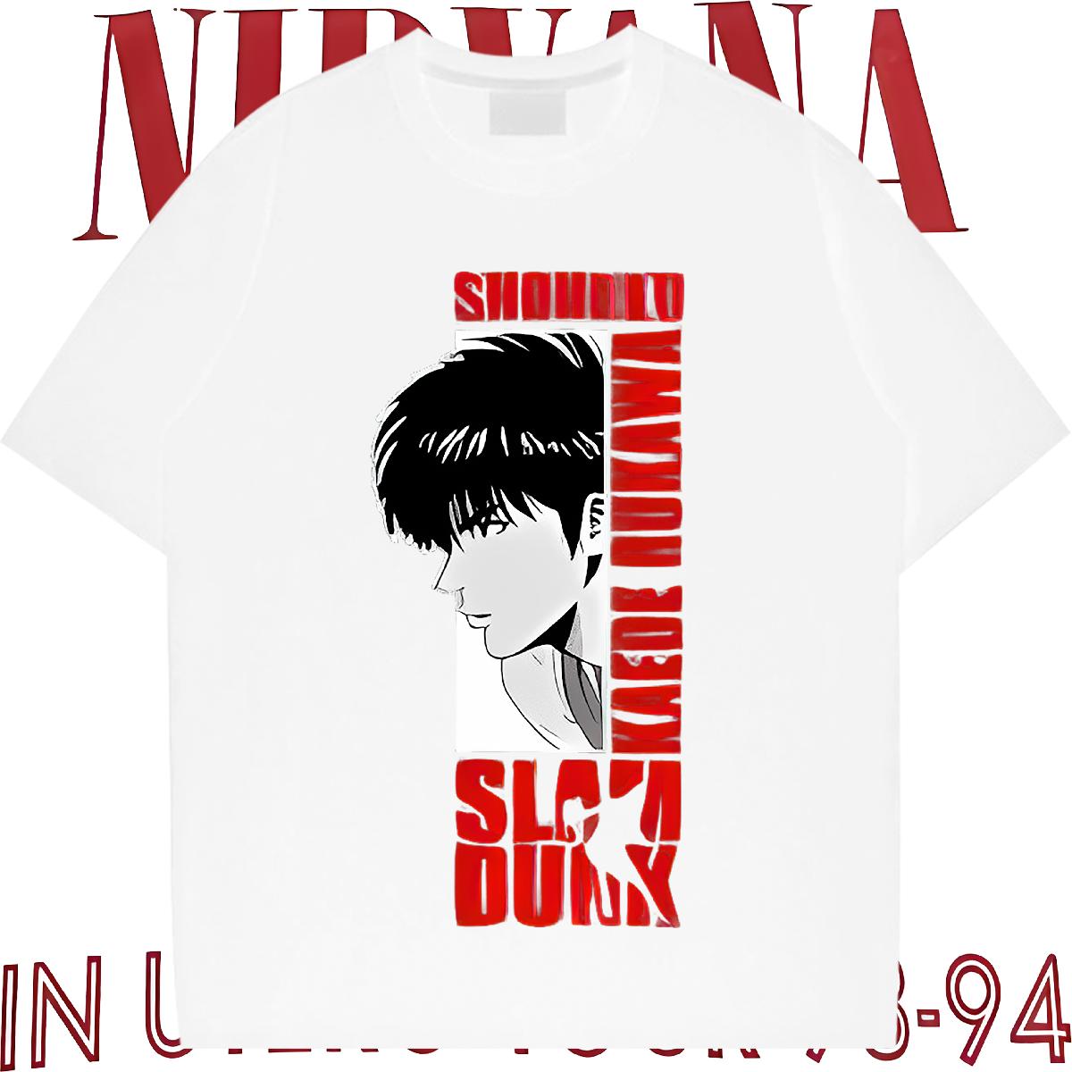 Factory Direct Woman T Shirts Cotton Breathable Soft Beach Tshirt for Man Woman Cartoon Floral Printing Loose Wear