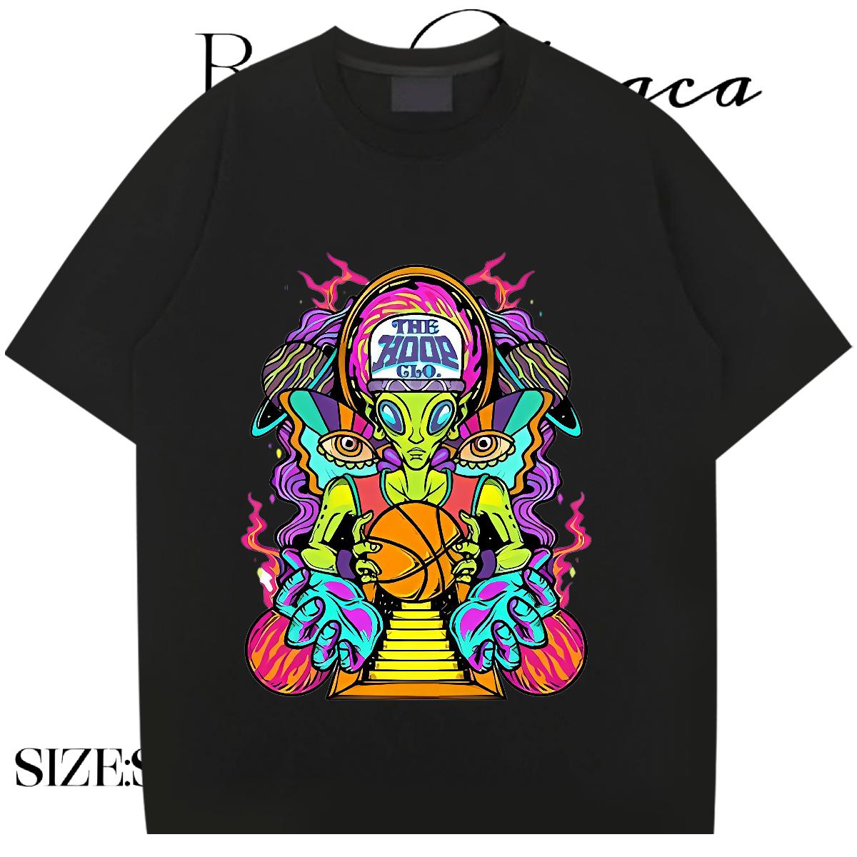 New T Shirts Men Skull Couples T Shirts Home Outdoor 180g Cotton Cool Design Polos