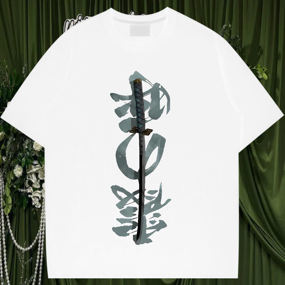 New Arrival T shirt Black Oversized Beach Men Tshirts Cotton Breathable Short Sleeve Loose