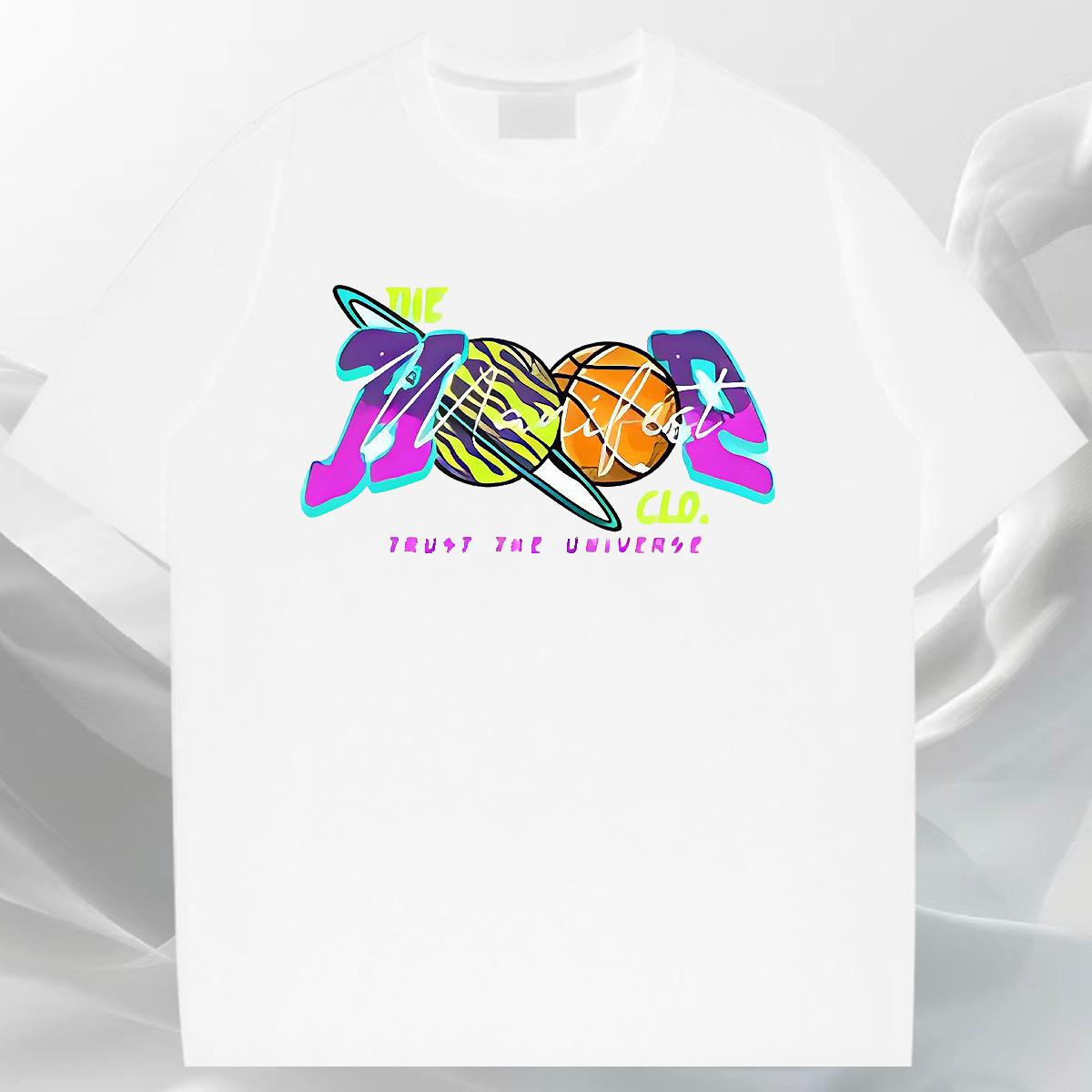 Designer T-Shirts Street 180g Cotton Men Clothes T-Shirt Factory Direct DIY Tee Shirt