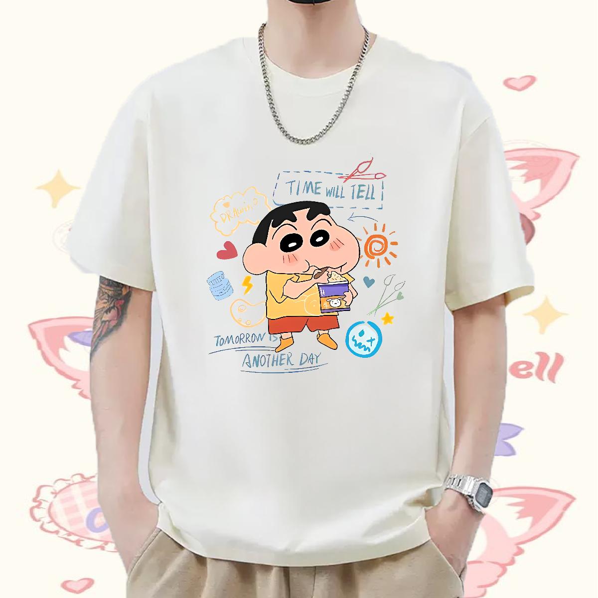 Popular Tshirt for Man Woman Cotton Breathable Soft Casual T Shirts Men Anime Wholesale Polos