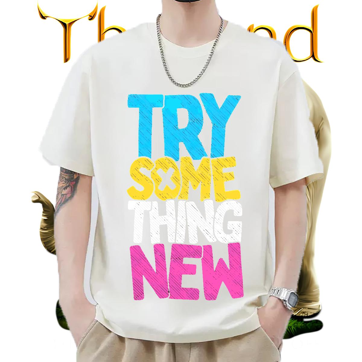 Factory Direct T Shirts Men Custom Printed Hip Hop Men Clothes T-Shirt Cotton Breathable Soft High Quality