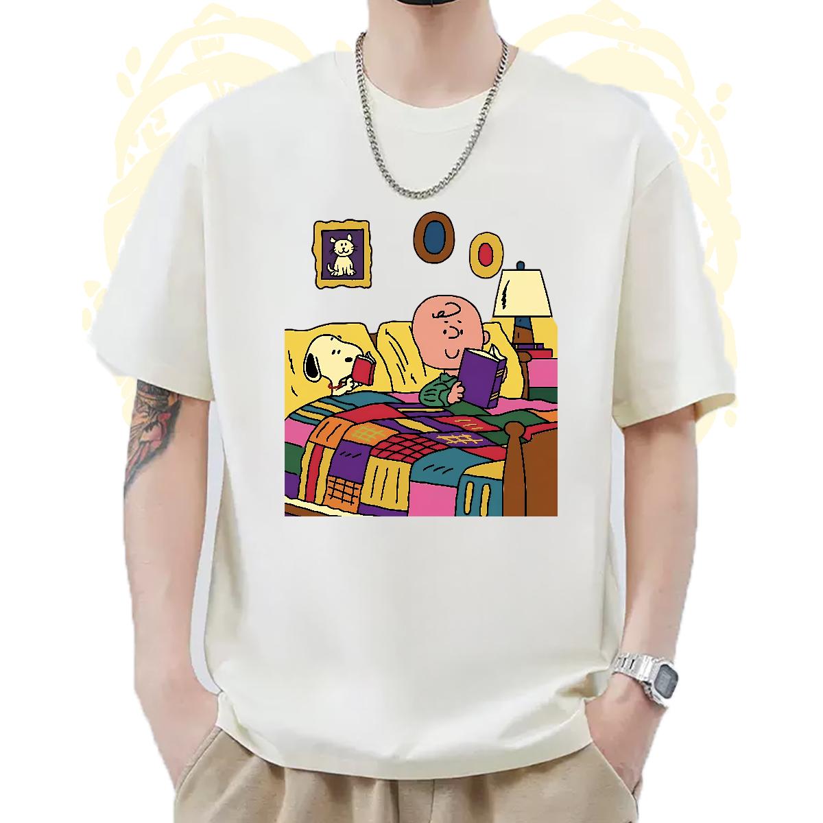 Soft T-Shirts Casual Beach Cotton Breathable Tshirt for Man Woman Customized Custom Printed Tops Shirt