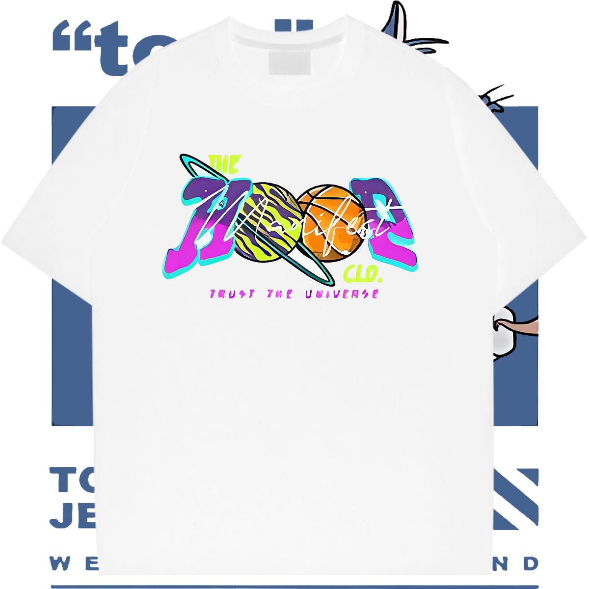 Loose Mens T Shirts Beach Cotton O Neck Short Sleeves Mens Tshirts Custom DIY Printed Tops