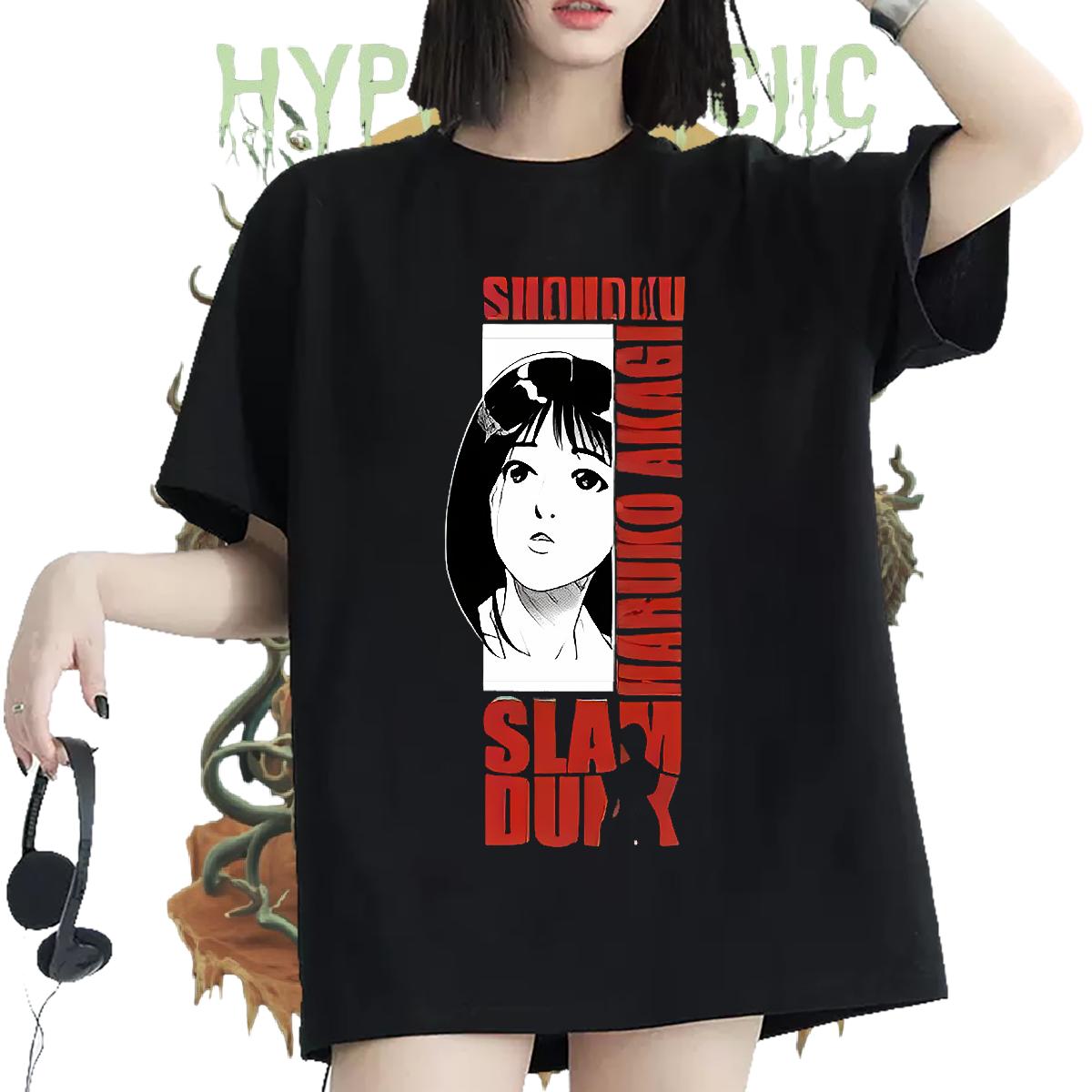 Loose T shirt Short Sleeve Cotton O-Neck Wear Daily Outfit Brand Women Tees Cartoon Printing S-3XL