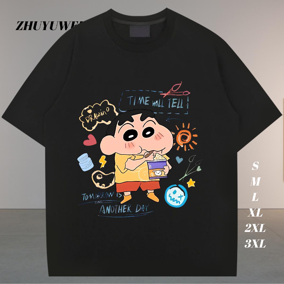 2024 Designer T-Shirts for Men Floral Print Men Clothes T-Shirt Street Crew Neck Cotton Brand Tees Shirts
