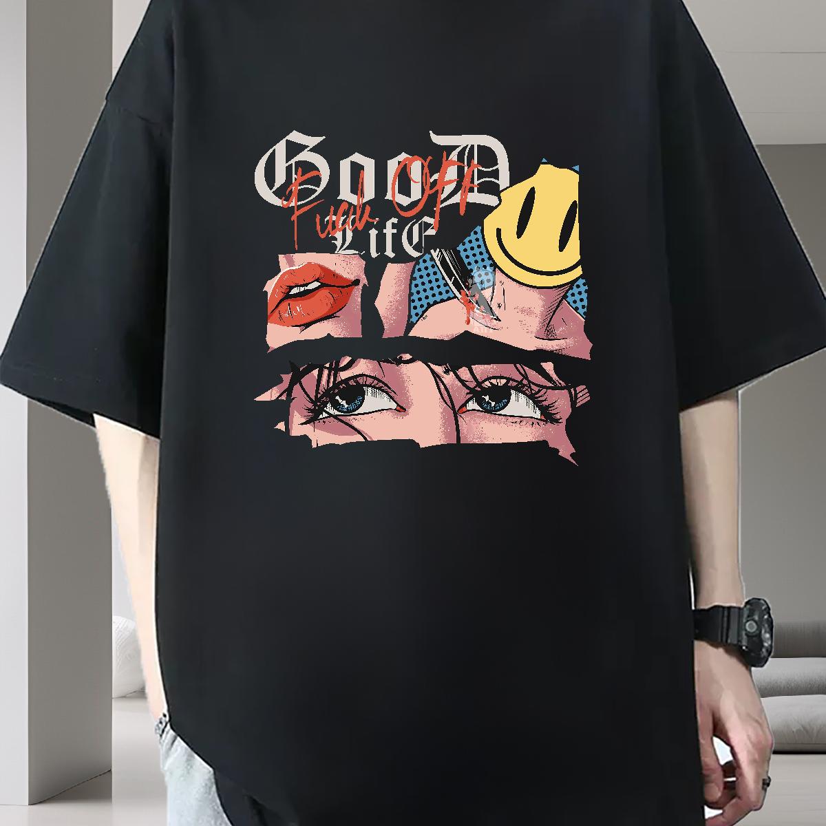High Quality Tshirt for Man Woman Cotton O Neck Short Sleeves Beach T shirt Cartoon Print 2024 Tees Shirts