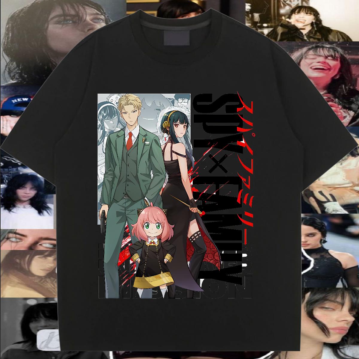 Fashion Woman T Shirts Breathable Crew Neck Hip Hop Lady T shirt Custom Anime 5A Top Tees