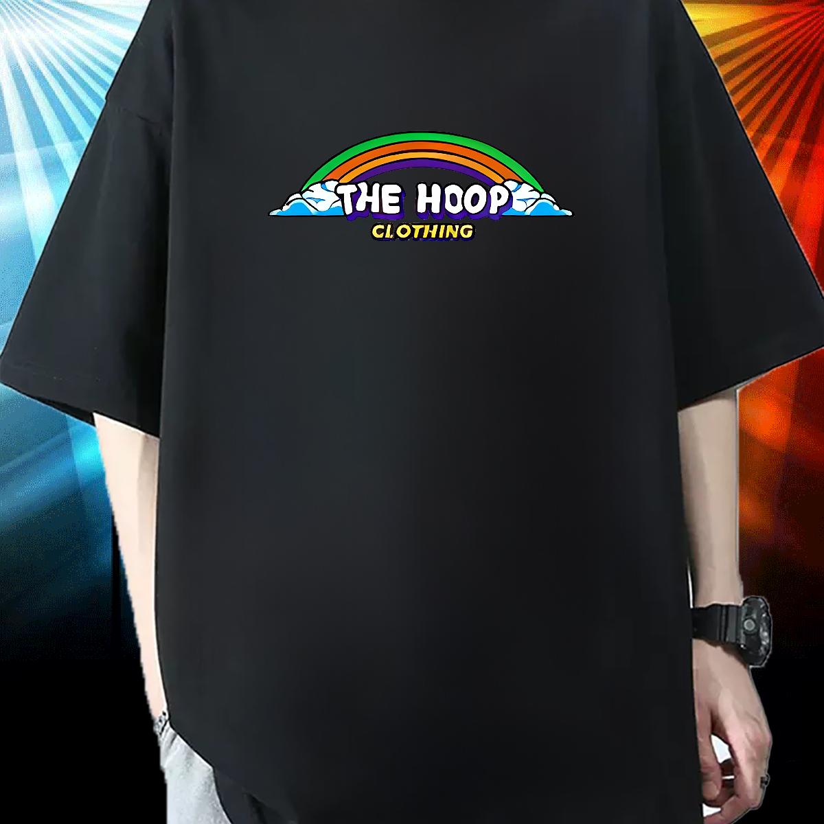 DIY T Shirt For Man Floral Print Street Wear Men Tshirts Cotton Breathable Soft Unisex