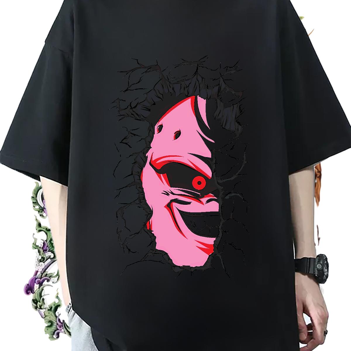 New Men T Shirts Plus Size Cartoon Hip Hop Street Men Clothes T-Shirt Short sleeve Cotton Soft Designer