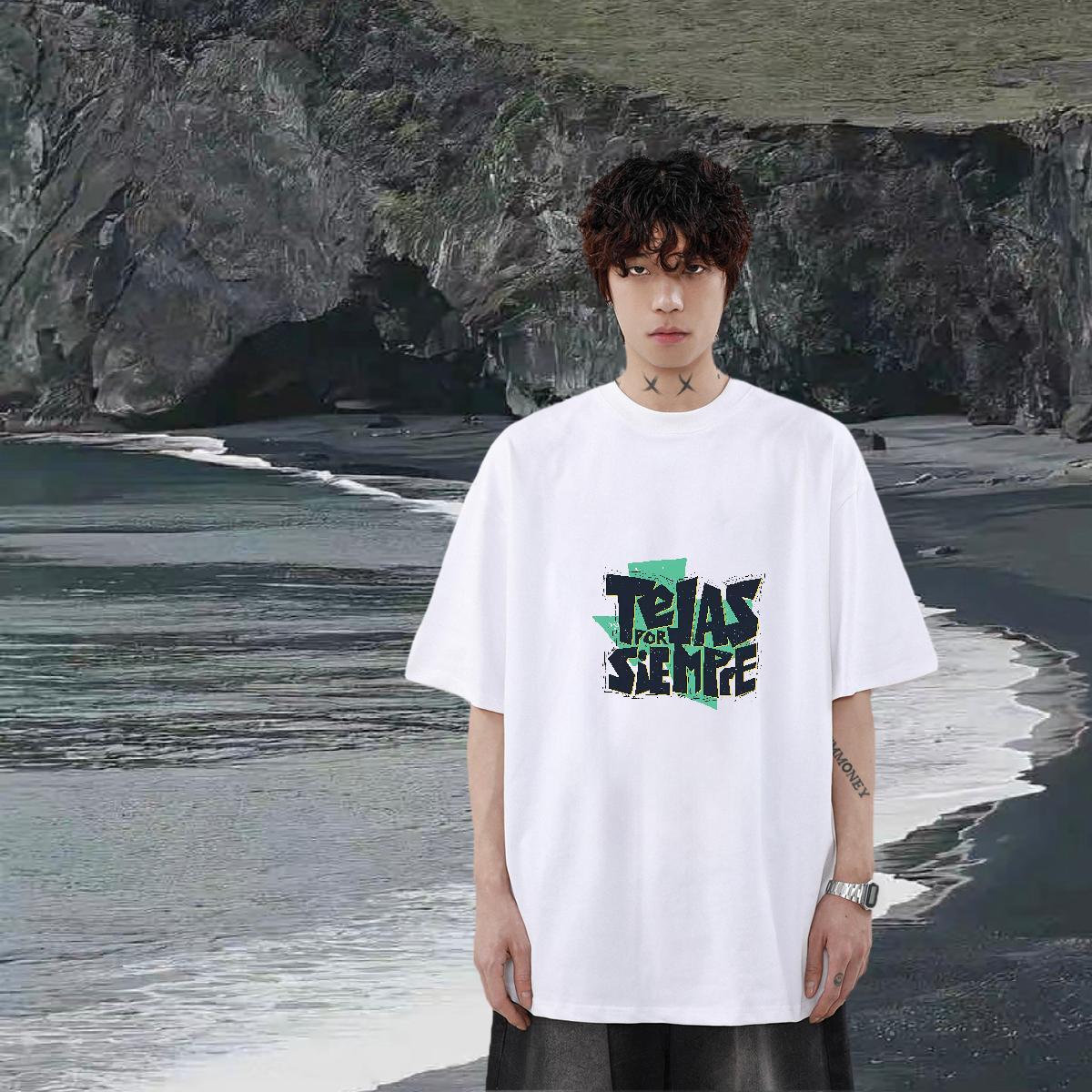 Comfortable Mens Tshirts O-Neck Short Sleeve Cotton Beach T Shirt For Man Plus Size Cartoon Fashion Designer Clothes