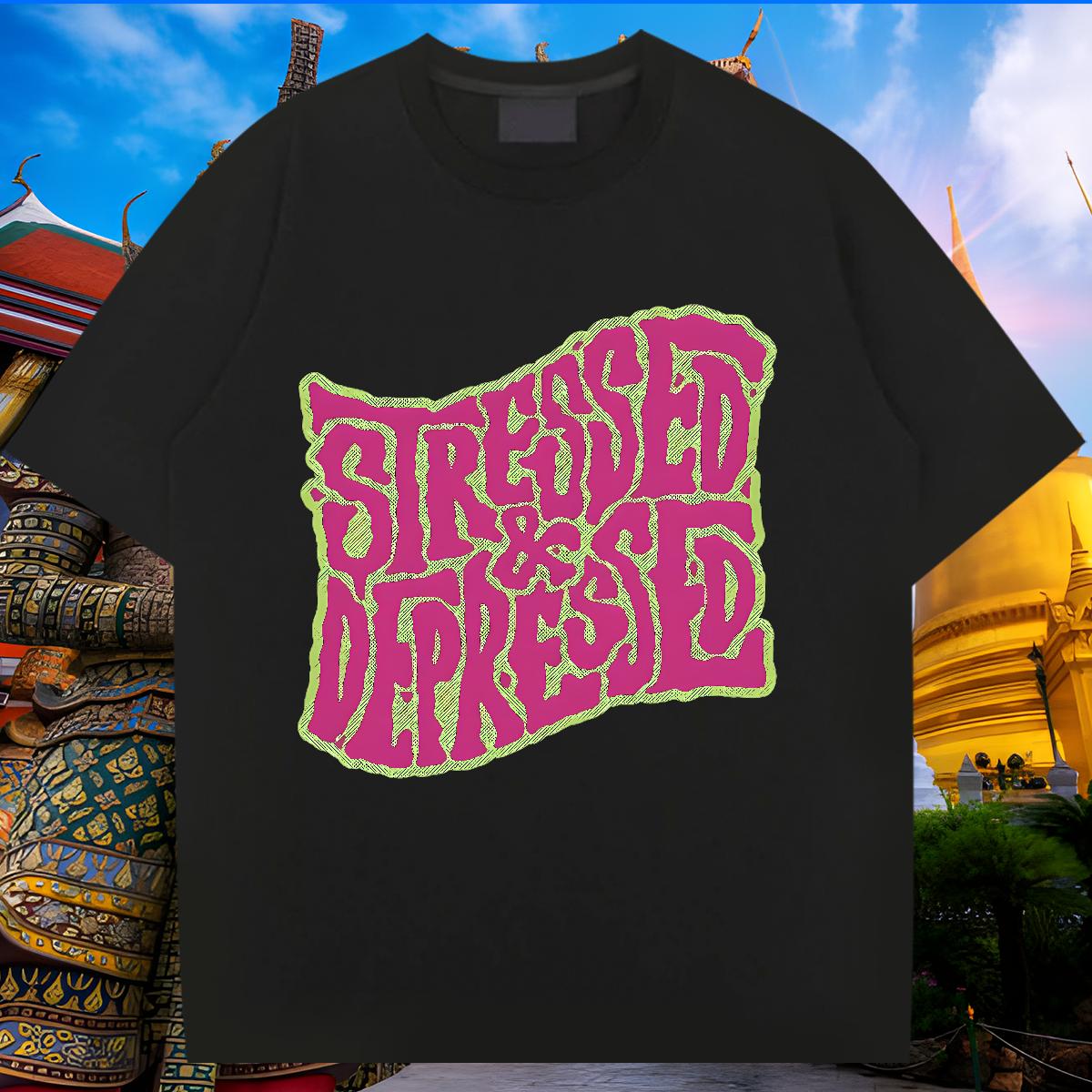 Stylist T-Shirts Custom Cartoon Mens Tshirts Casual Beach Breathable Crew Neck Cotton Comfortable Wear