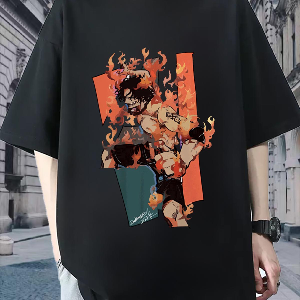 Comfortable T Shirt For Man Hip Hop Street Short sleeve Cotton Soft Men Clothes T-Shirt Casual New Custom Cartoon Tee Shirt