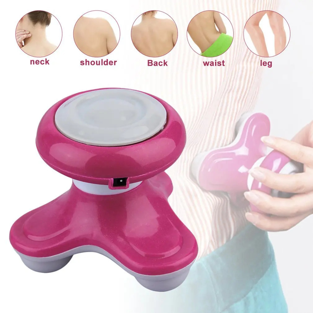 Mini USB/Battery Powered Handheld Radio Wave Vibration Arm Full Leg Body Massager Direct 240713
