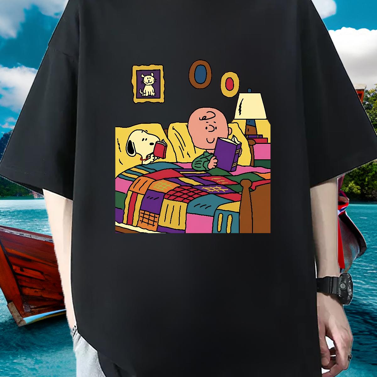 Fashion T-Shirts for Men Black Oversized Casual Daily Wear Mens Tshirts Crew Neck Cotton Breathable Wholesale