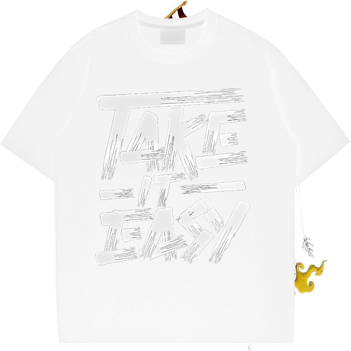 New Arrival T-Shirts Breathable Crew Neck Cotton Cartoon Print Tees Street Wear Comfortable Womens Tshirts