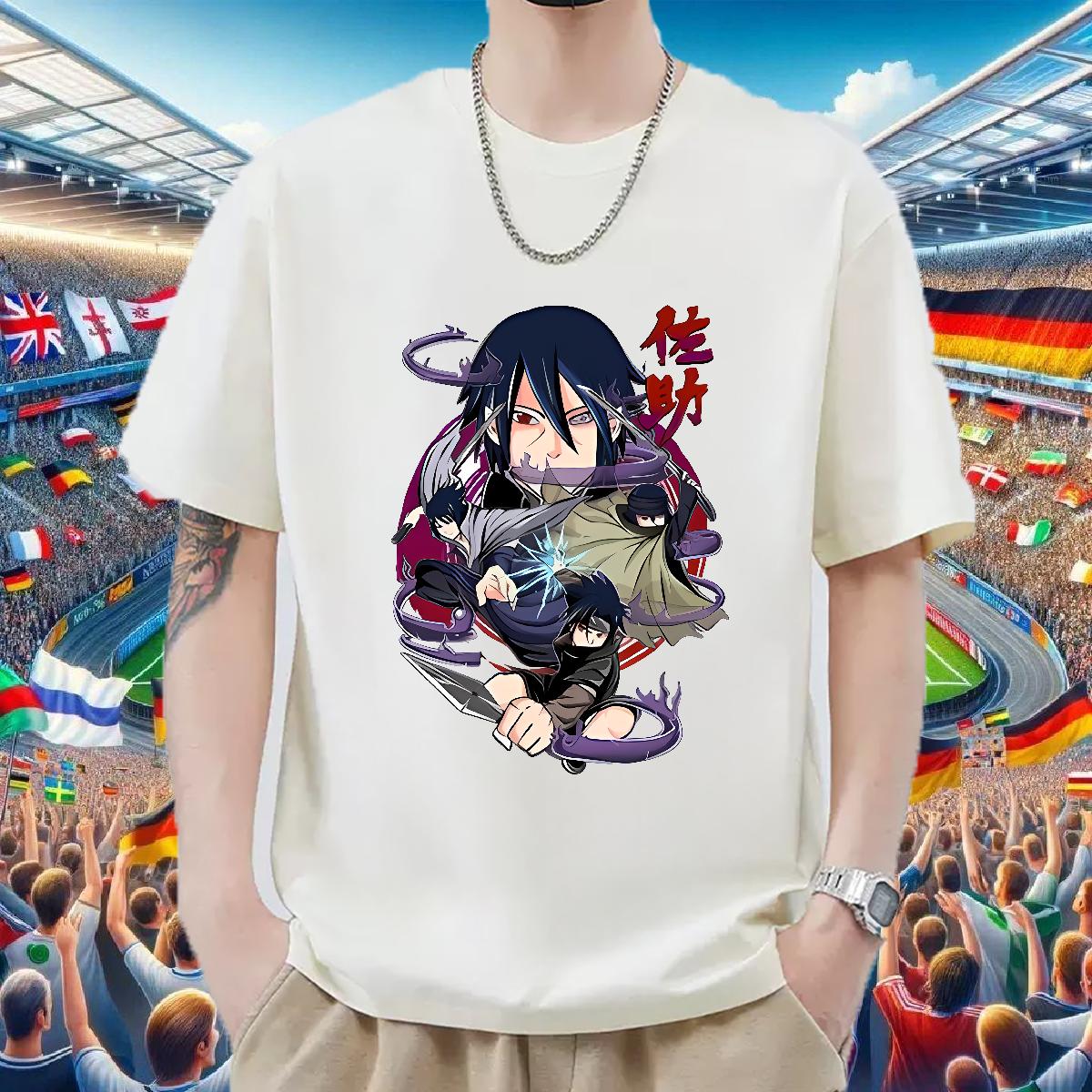 Fashion Casual T-Shirts Oversized Men Tees Daily Outfit Breathable Crew Neck Classic Tops Tees