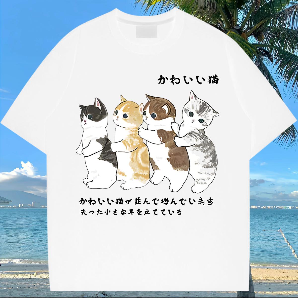 Fashion Designer T Shirts Men Black Oversized Daily Outfit Men Tops Tees Breathable Crew Neck Cotton Wholesale