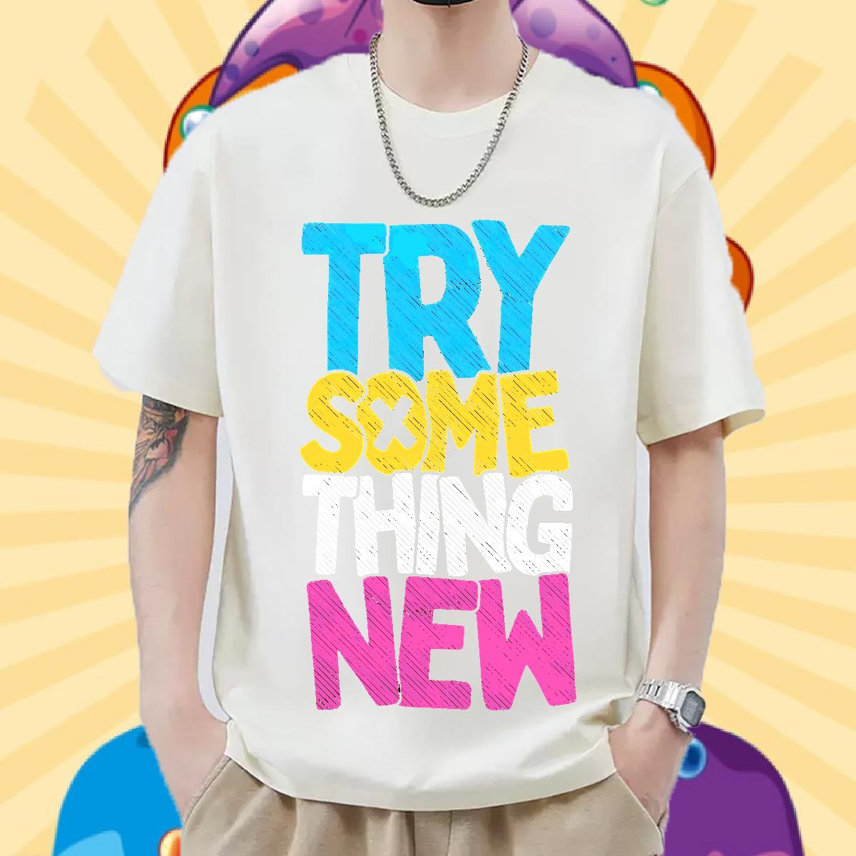 Classic Casual T Shirts Men Customized Print Men Tops Tees Anime Printing Street Short sleeve Cotton Soft Popular Tshirts