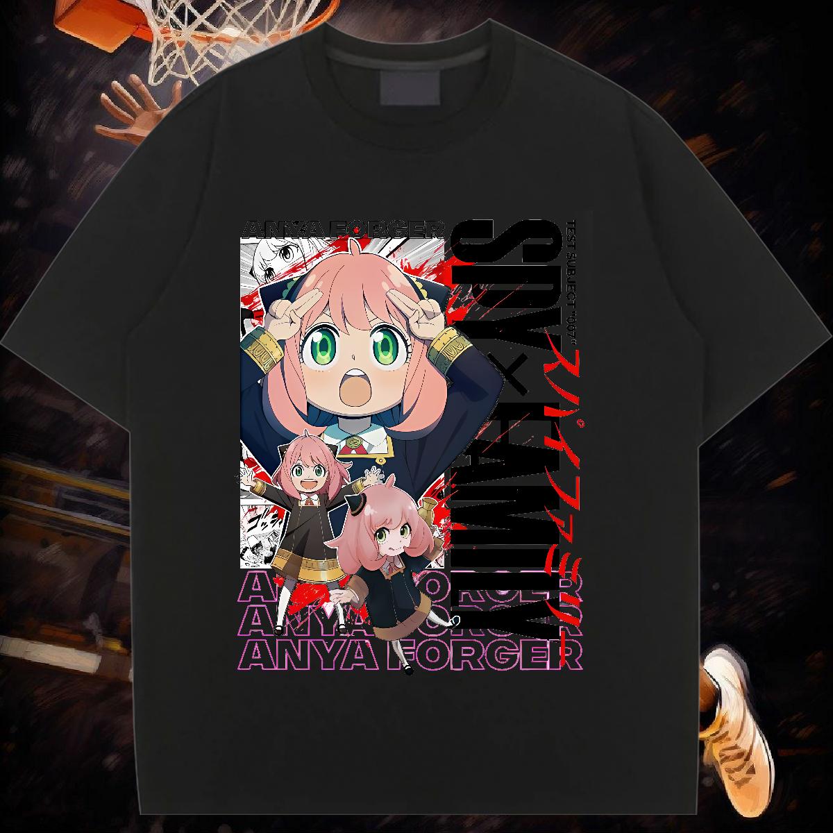 Stylist T Shirts Women Breathable Short Sleeve Anime Tops Hip Hop Designer Nice Unisex Tshirts