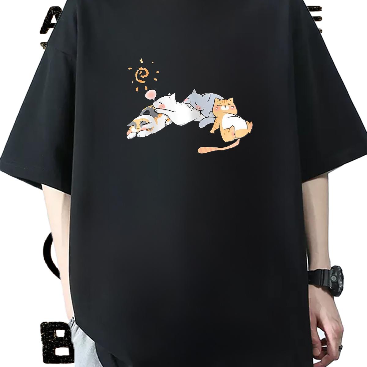 New T Shirts Men Oversized Casual Men Tshirts Cotton Breathable High Quality