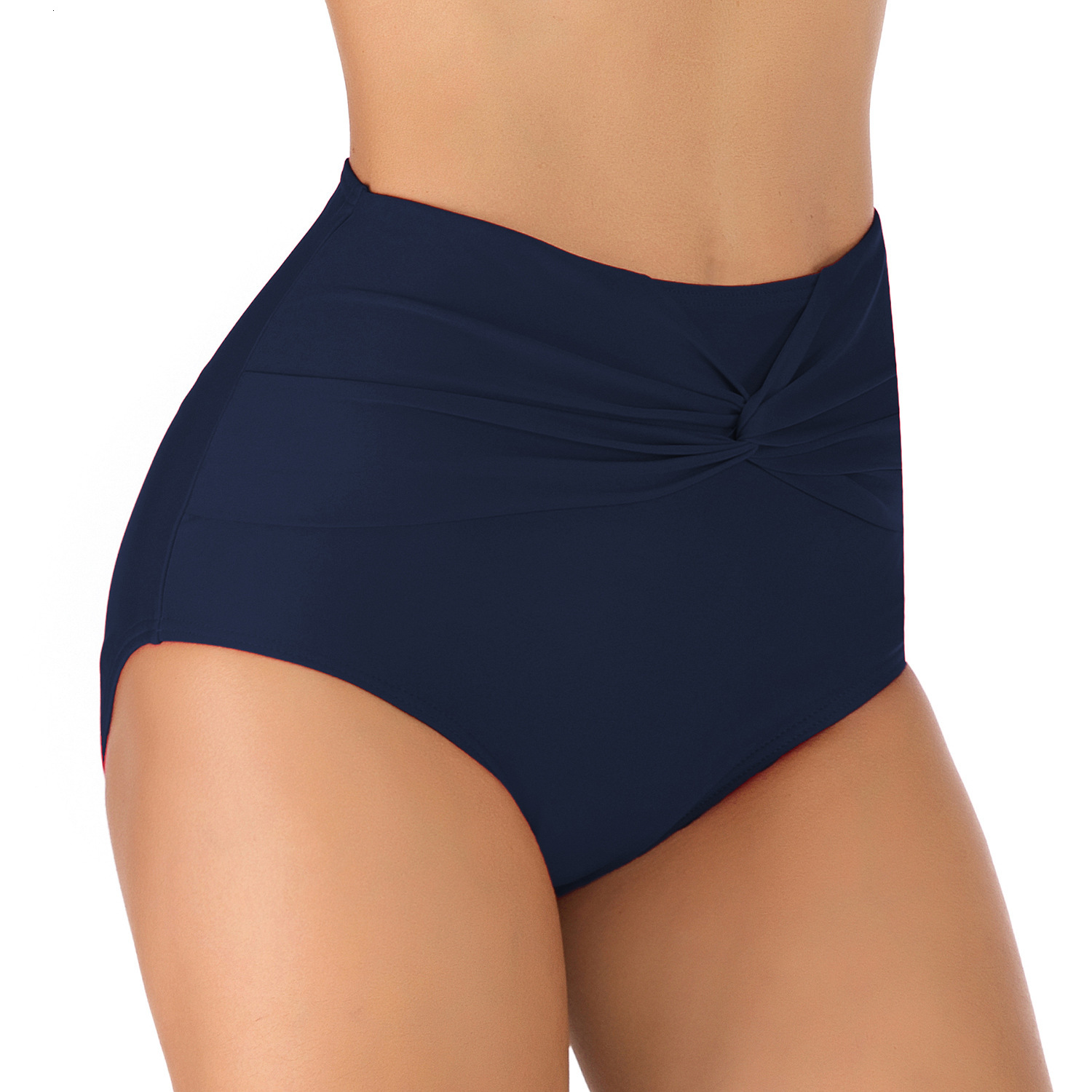 Scrunch New Arrival New Product Gentle Wind French Popular Fashion New Pattern New Triangle Adult Women's Sexy Waist Twist Swimsuit Self-cultivat
