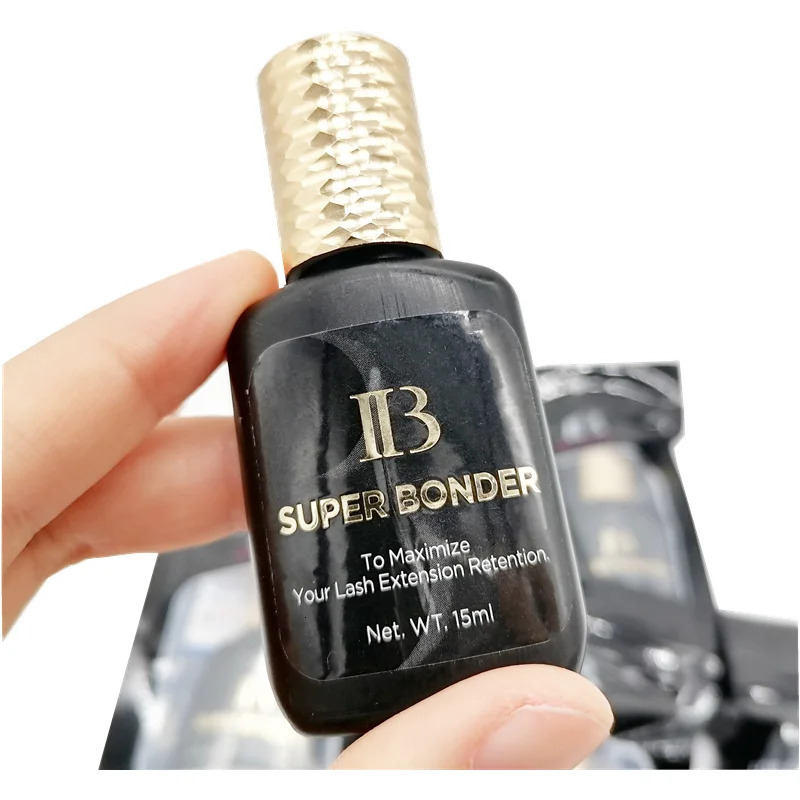 IB Super Bonder 15ml transparent liquid Korean original fixative adhesive for eyelash extension false eyelash adhesive makeup tool 240713
