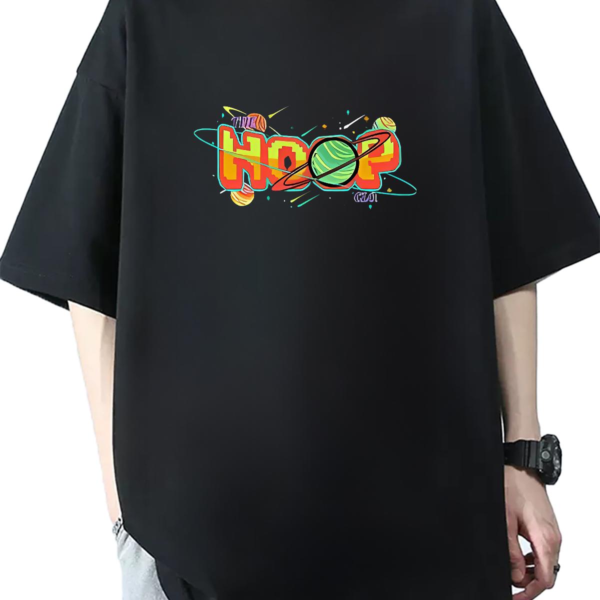 Fashion Design Man T Shirts Floral Print Hip Hop Street Tshirt for Man Woman Short Sleeve Cotton O-Neck Brand