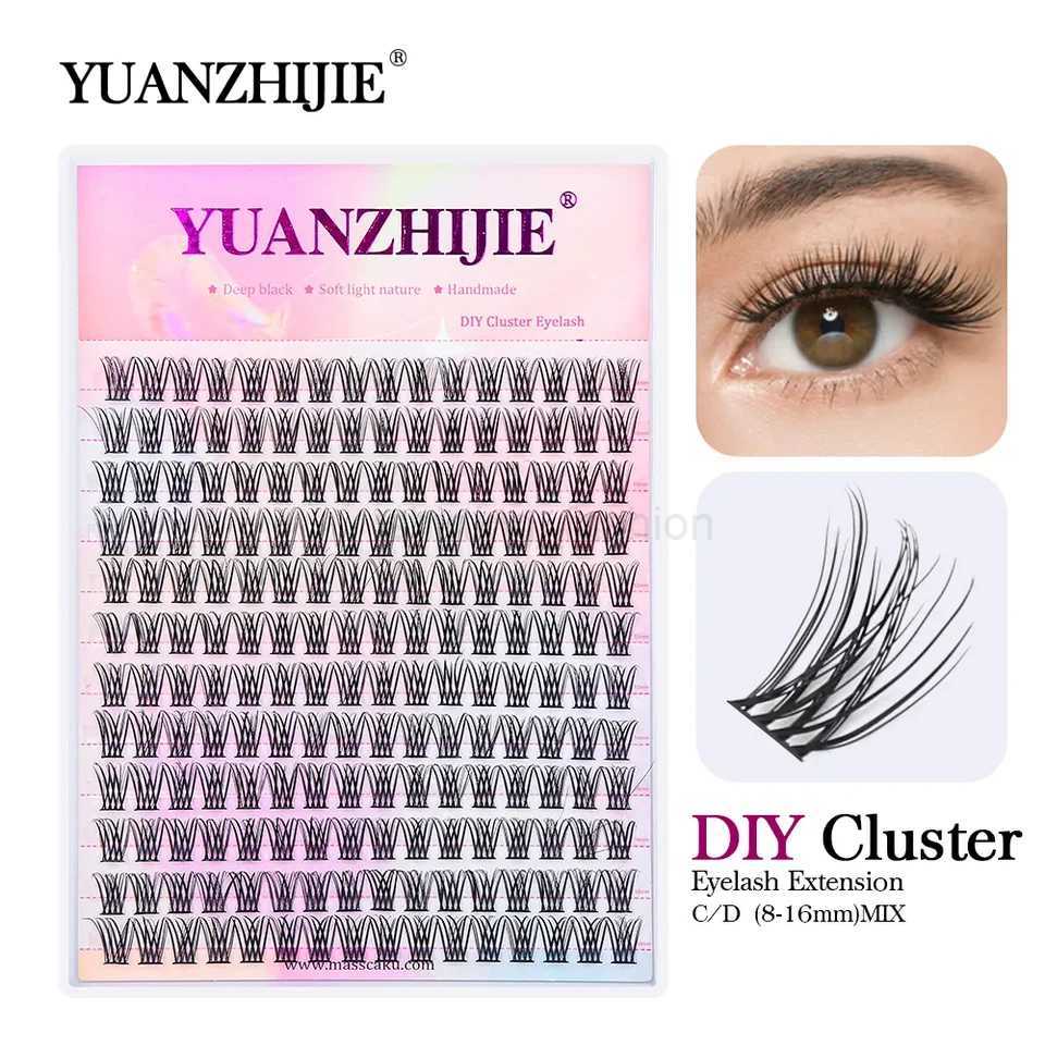 Super Cheap MASSCAKU Segemented DIY Handmade Make up Fake Lashes Cosplay Eyelashes Brush Bond maquillaje Makeup Products FanCL240713