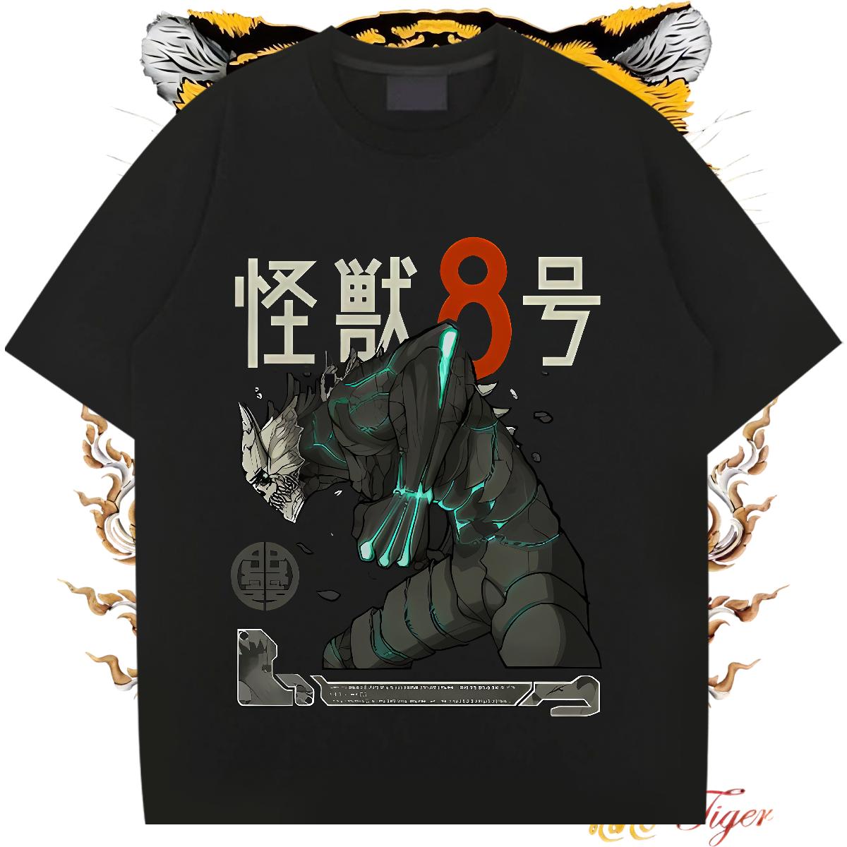 DIY Man T Shirts Cartoon Print Men Clothes T-Shirt Hip Hop Street Short Sleeve Cotton O-Neck Popular Clothings