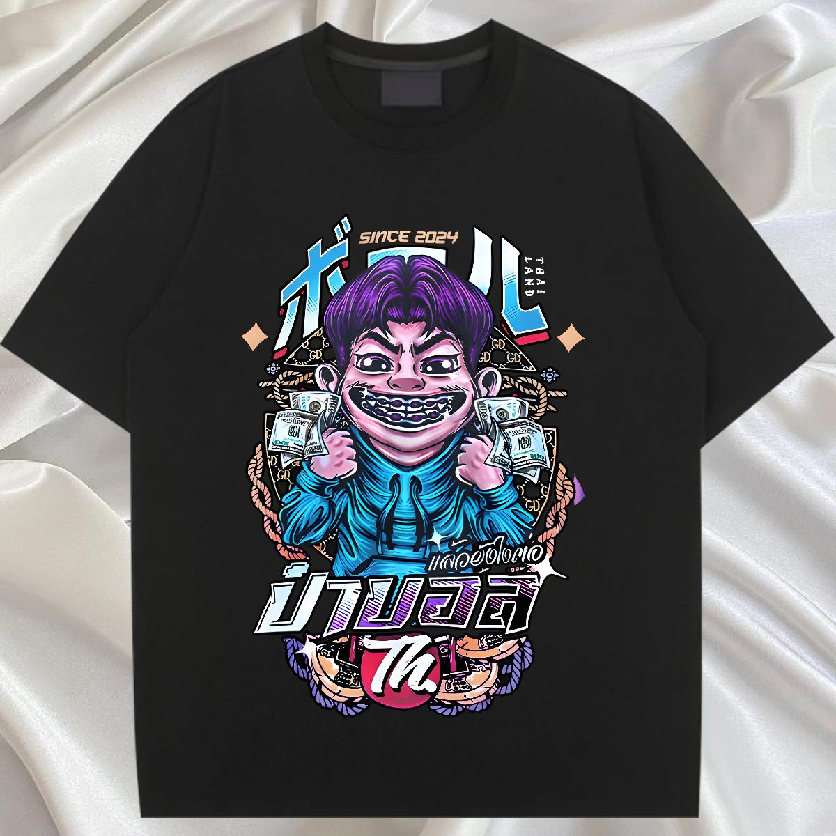 Brand T shirt Short sleeve Cotton Soft Top Shirts Summer Casual 2024 DIY Couples T Shirts Custom Printing