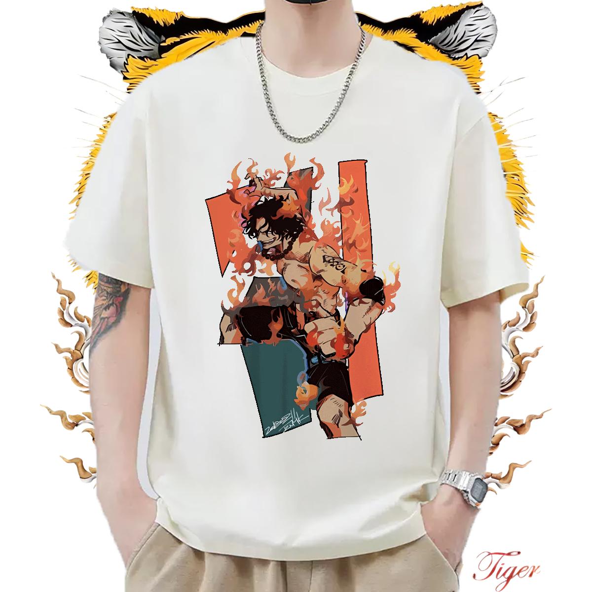 Factory Direct T Shirt For Man DIY Anime Beach Couples T Shirts Short sleeve Cotton Soft Classic