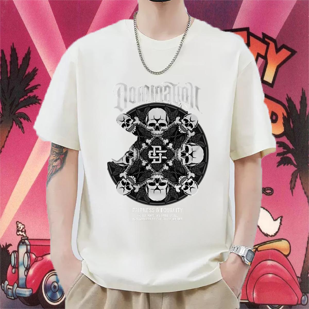 Designer Men T Shirts Outdoor Round Neck Short Sleeve Tshirt for Man Woman Fashion Custom Cartoon Tee Shirt