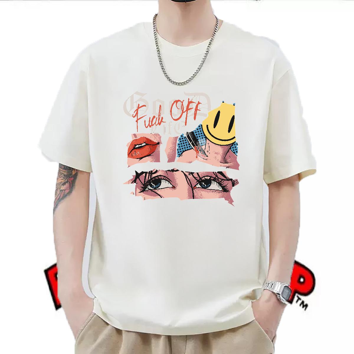 Wholesale Mens T Shirts Black White Men Tshirts Sports Casual Cotton Breathable Short Sleeve Classic Tees