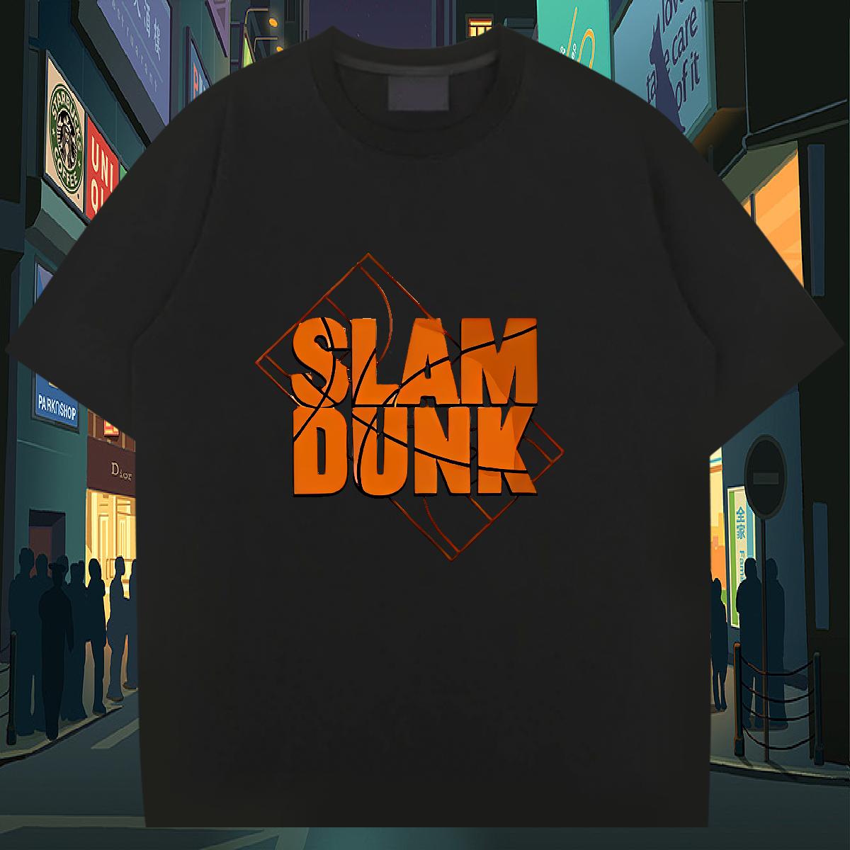 Fashion New T-Shirts DIY Printed Hip Hop Street Couples T Shirts Cotton Breathable Short Sleeve Brand