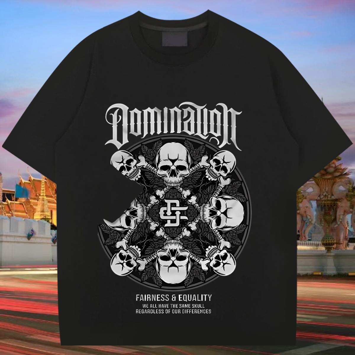 Wholesale T Shirt For Man Anime Printing Street Crew Neck Cotton Men Tees Custom Customized Tees Shirts