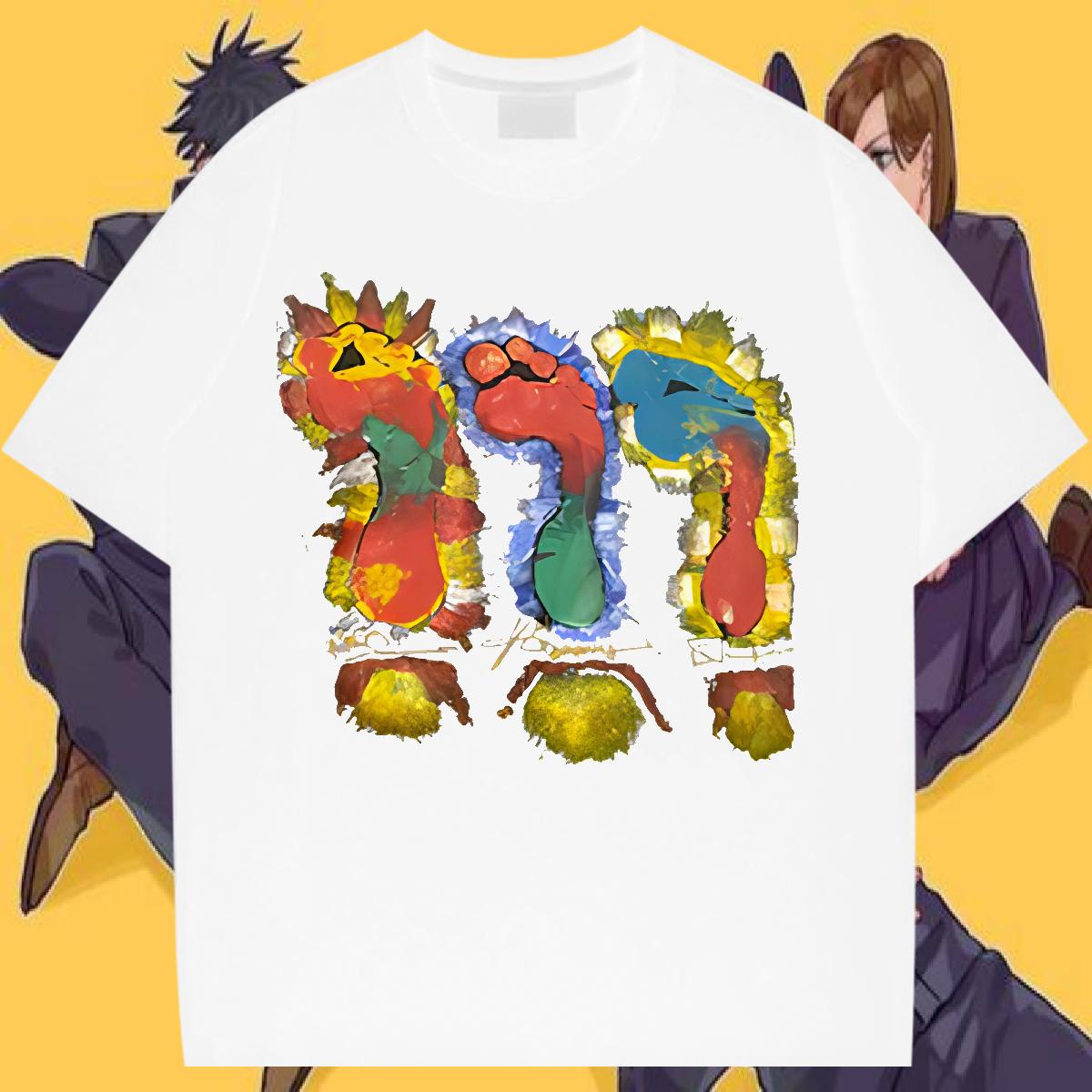 DIY T Shirts Men Custom Printing Tshirt for Man Woman Daily Outfit Short Sleeve Cotton O-Neck 5A Tops Tees