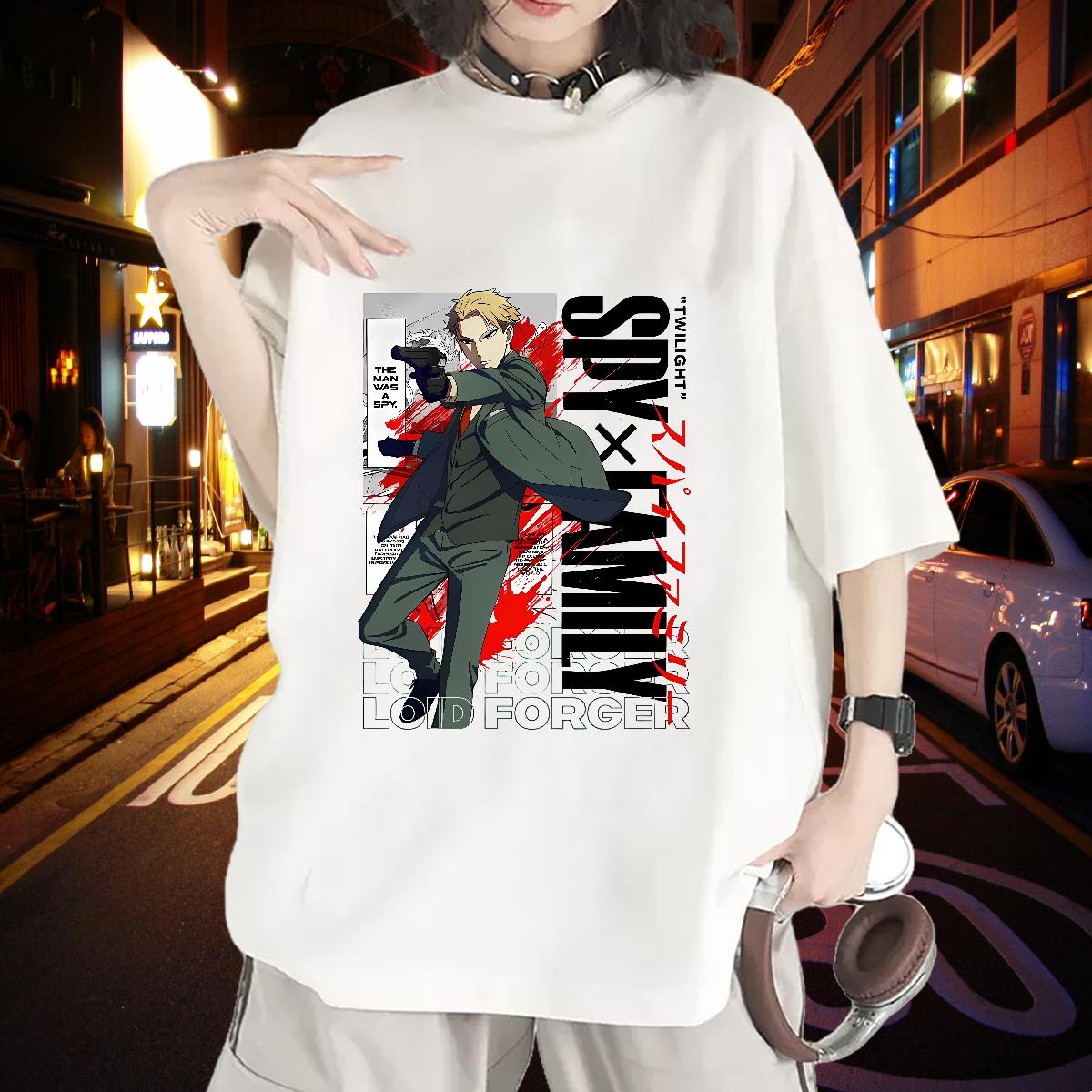 Fashion Casual Woman T Shirts Crew Neck Cotton Sport Woman Tshirt DIY Anime Printed Loose fit Tees Shirts