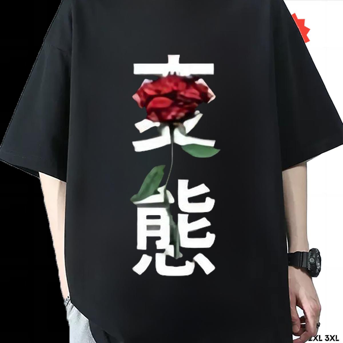 Designer Fashion Men T Shirts Plus Size Cartoon Casual Men Clothes T-Shirt Cotton Breathable Short Sleeve Wholesale