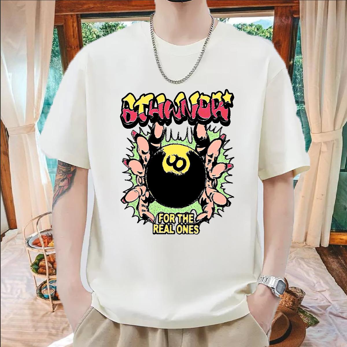 Wholesale Men Tees Breathable Crew Neck Cotton Street Casual T-Shirts DIY Logo Designer Fashion Wear