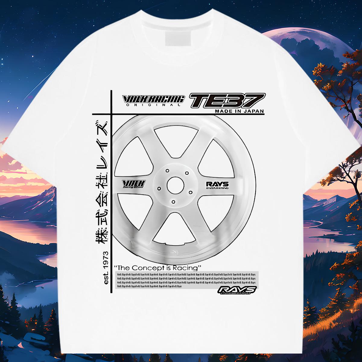 Loose T-Shirts for Men Daily Outfit Cotton O Neck Short Sleeves Men Tees 2024 DIY Anime Polos