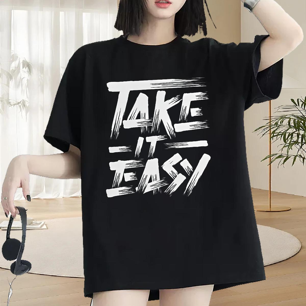 DIY T shirt Cotton Breathable Short Sleeve Daily Wear Woman Tshirt DIY Logo Designer Nice Clothings